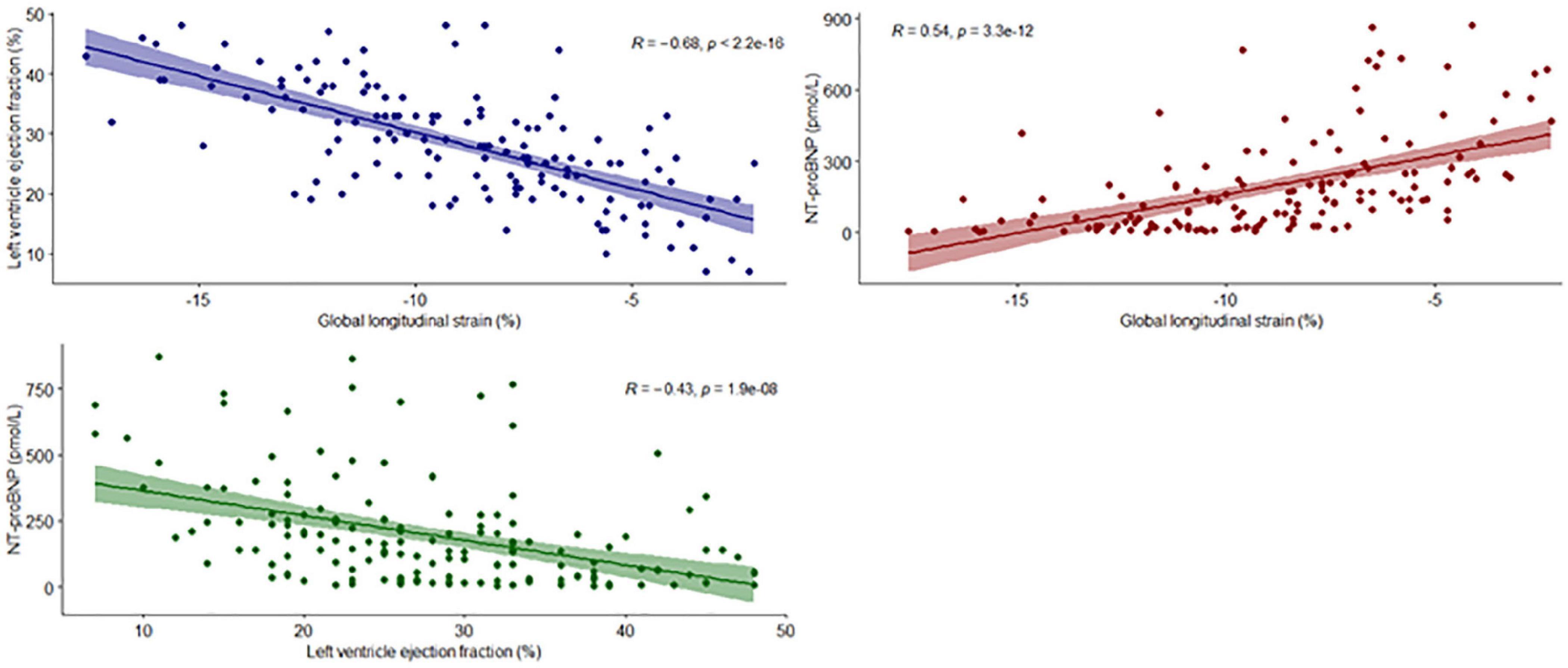 Prognostic value of temporal patterns of global longitudinal strain in patients with chronic heart failure